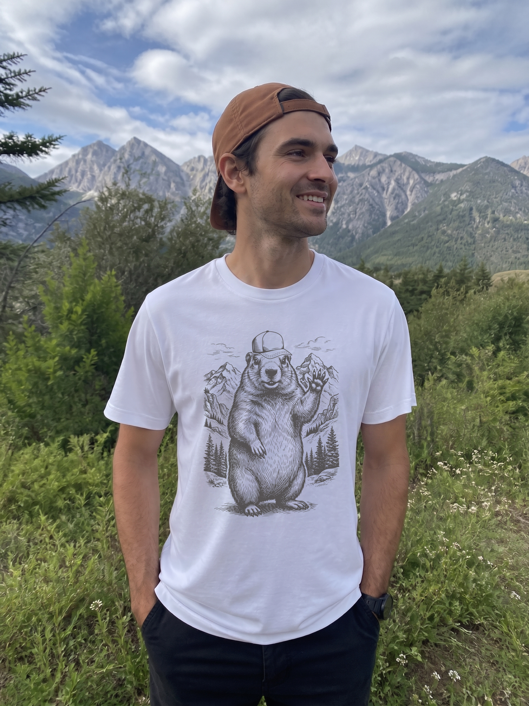 Tierzeichnung T-Shirts