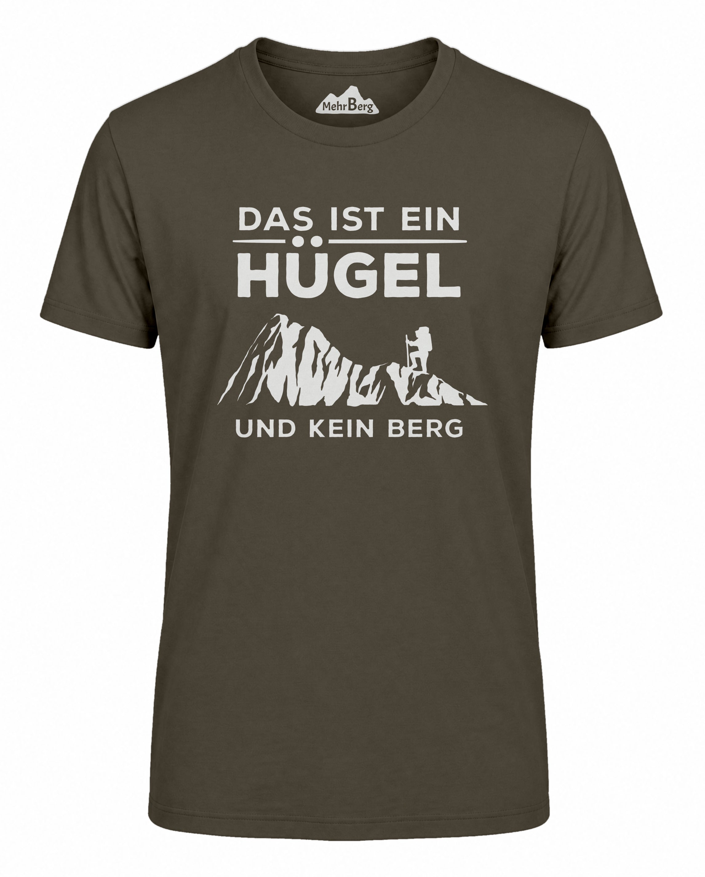 Das ist ein Hügel und kein Berg Herren Premium Bio T-Shirt
